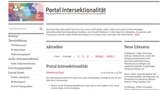 Desktop Screenshot of portal-intersektionalitaet.de