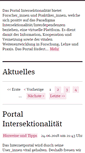 Mobile Screenshot of portal-intersektionalitaet.de