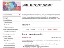 Tablet Screenshot of portal-intersektionalitaet.de